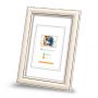 Ramka drewniana Icar DRI P 1 Kremowa, 10x15cm - 2